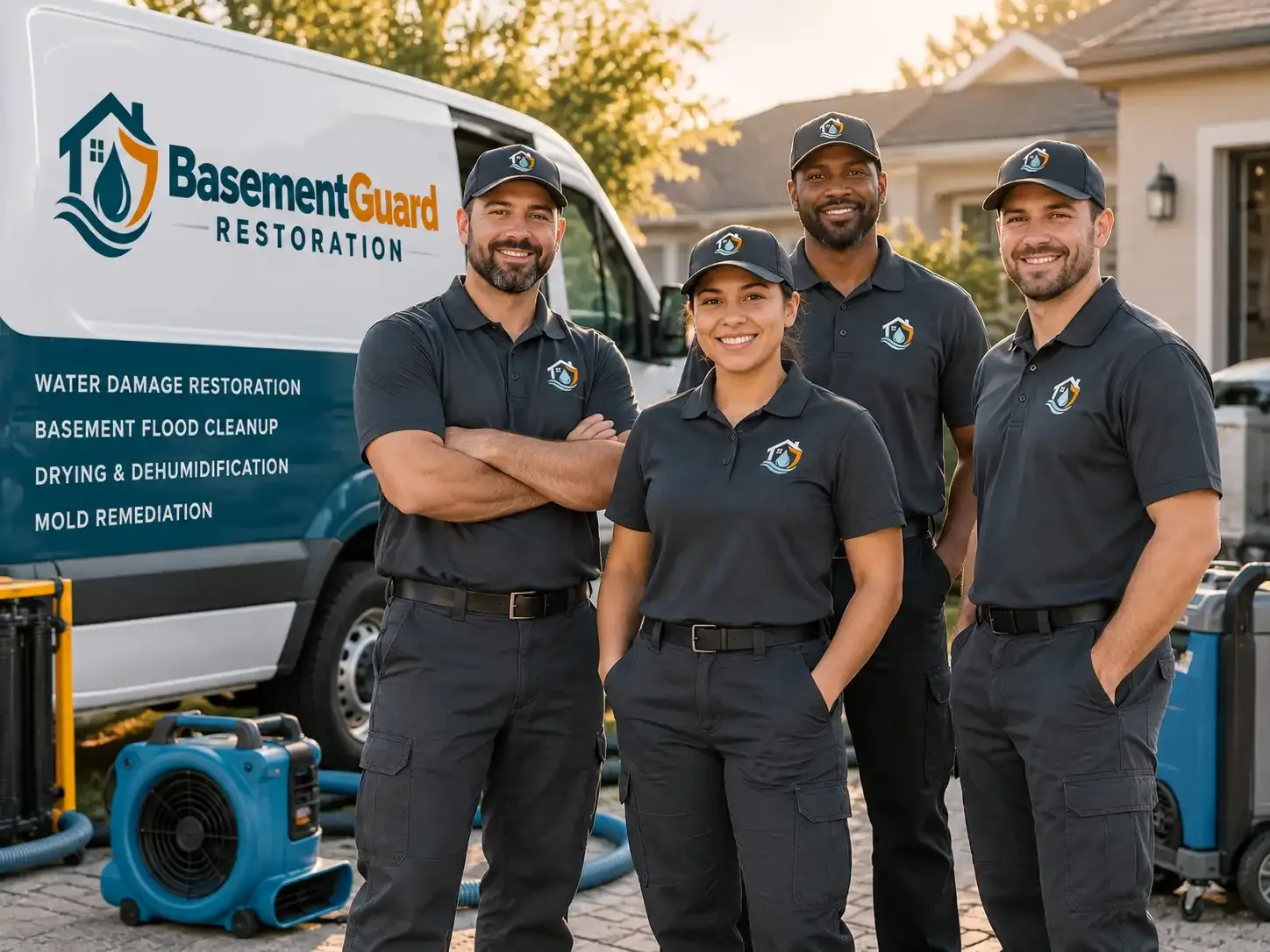 Basement Water Damage Restoration company in Middletown, IA